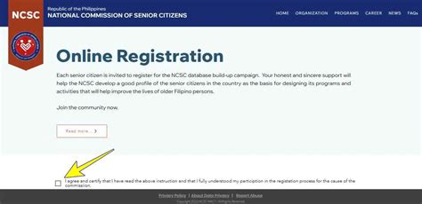 ncsc registration form 2022.